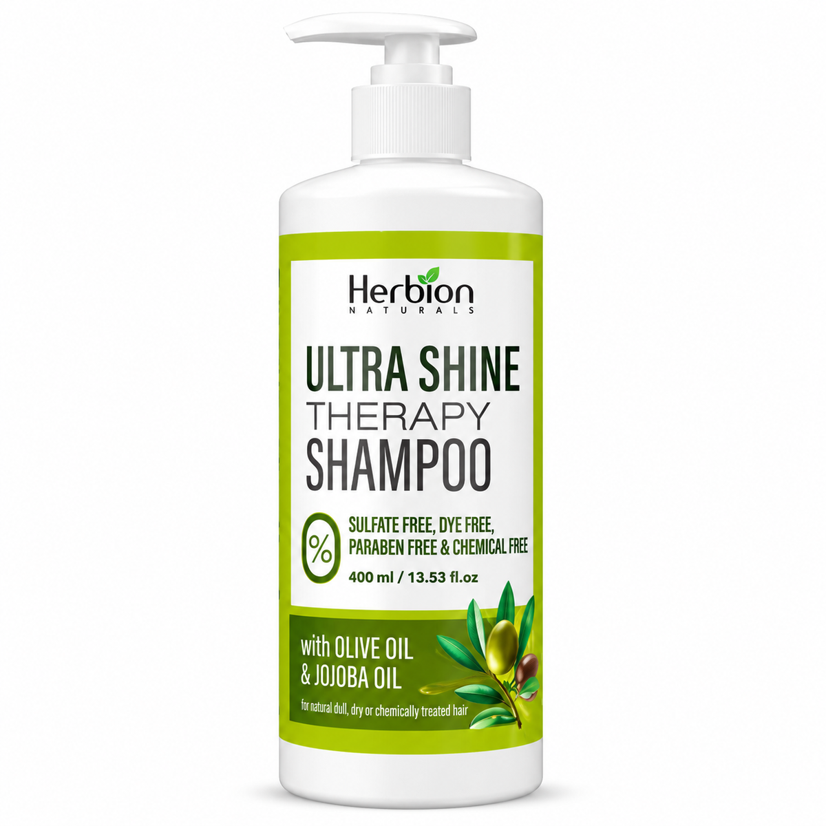 Herbion Shampoo Ultra Shine -400ml · Default Title