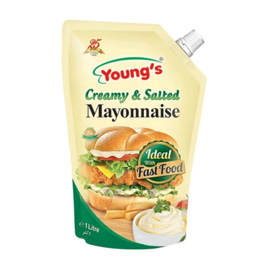 Youngs Creamy Mayonnaise 1000ml