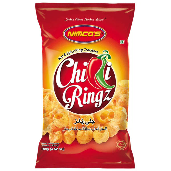 Nimcos Chilli Ringz 100gm