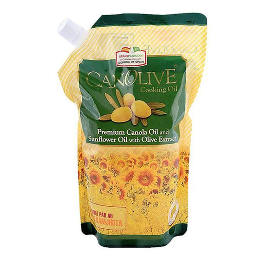 Canolive Premium Cooking Oil Standing (Pouch) - 1L