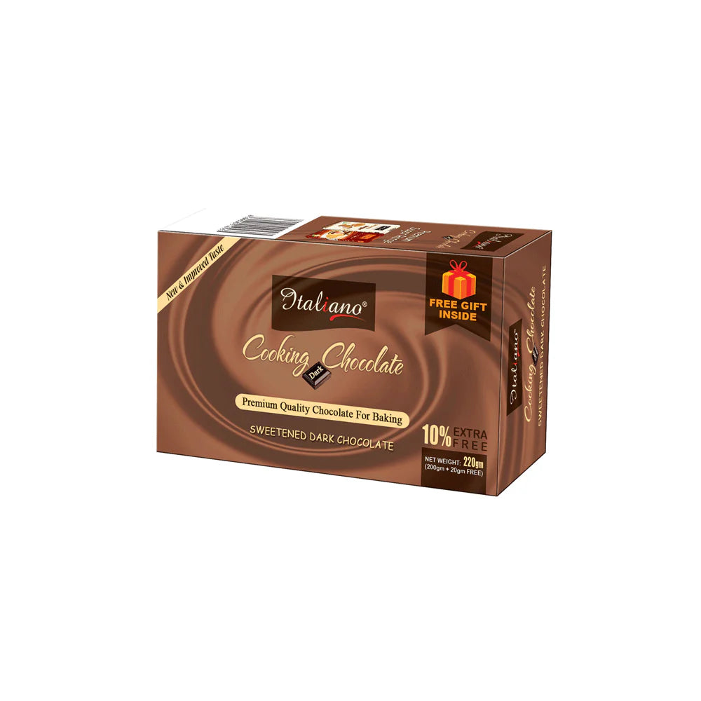 Italiano Cooking Chocolate Dark -250g
