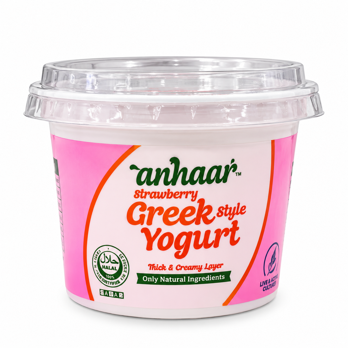 Anhaar Flavored Yogurt Strawberry -250g · Default Title