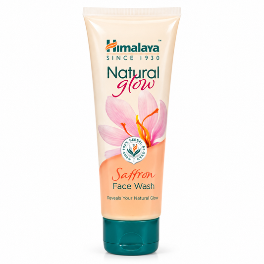 Himalaya Natural Glow Saffron Face Wash - 100ml · Default Title