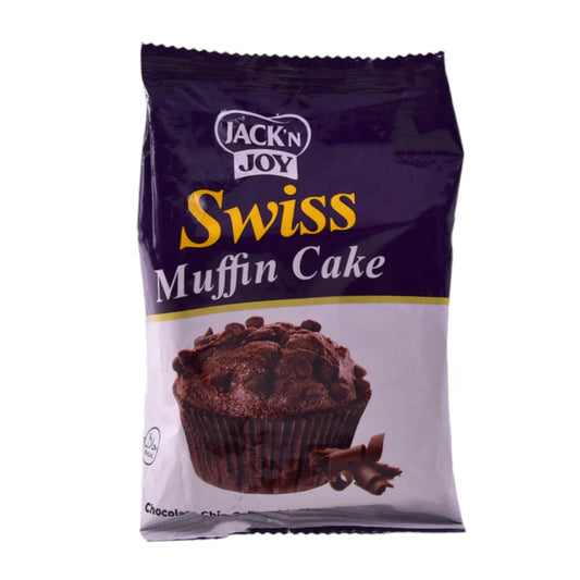 Jack N Joy Swiss Muffin Cake Chocolate Chip - 25g