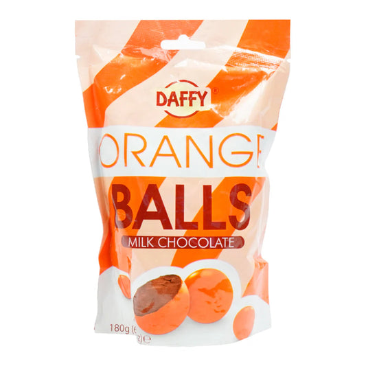 Daffy Orange Balls Milk Chocolate -130g
