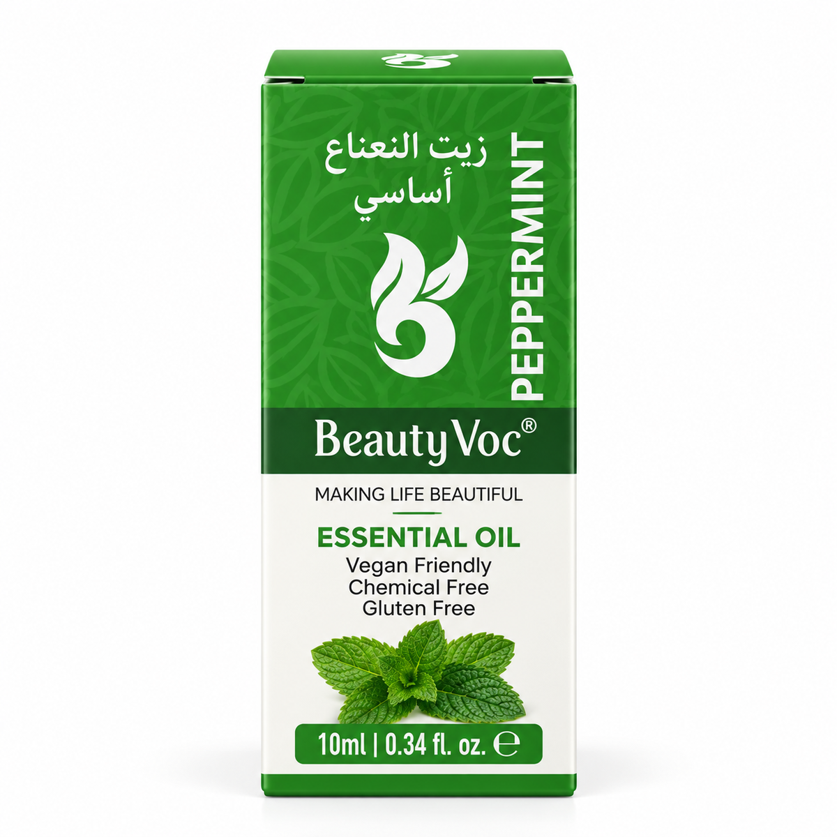 Beauty Voc Peppermint Oil 10ml · Default Title