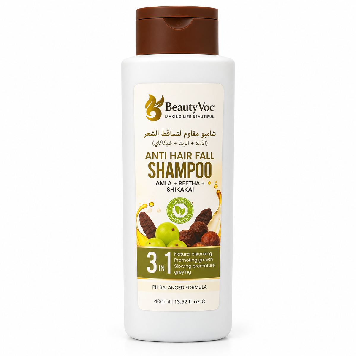 Beauty Voc Anti Hair Fall Shampoo 400ml · Default Title