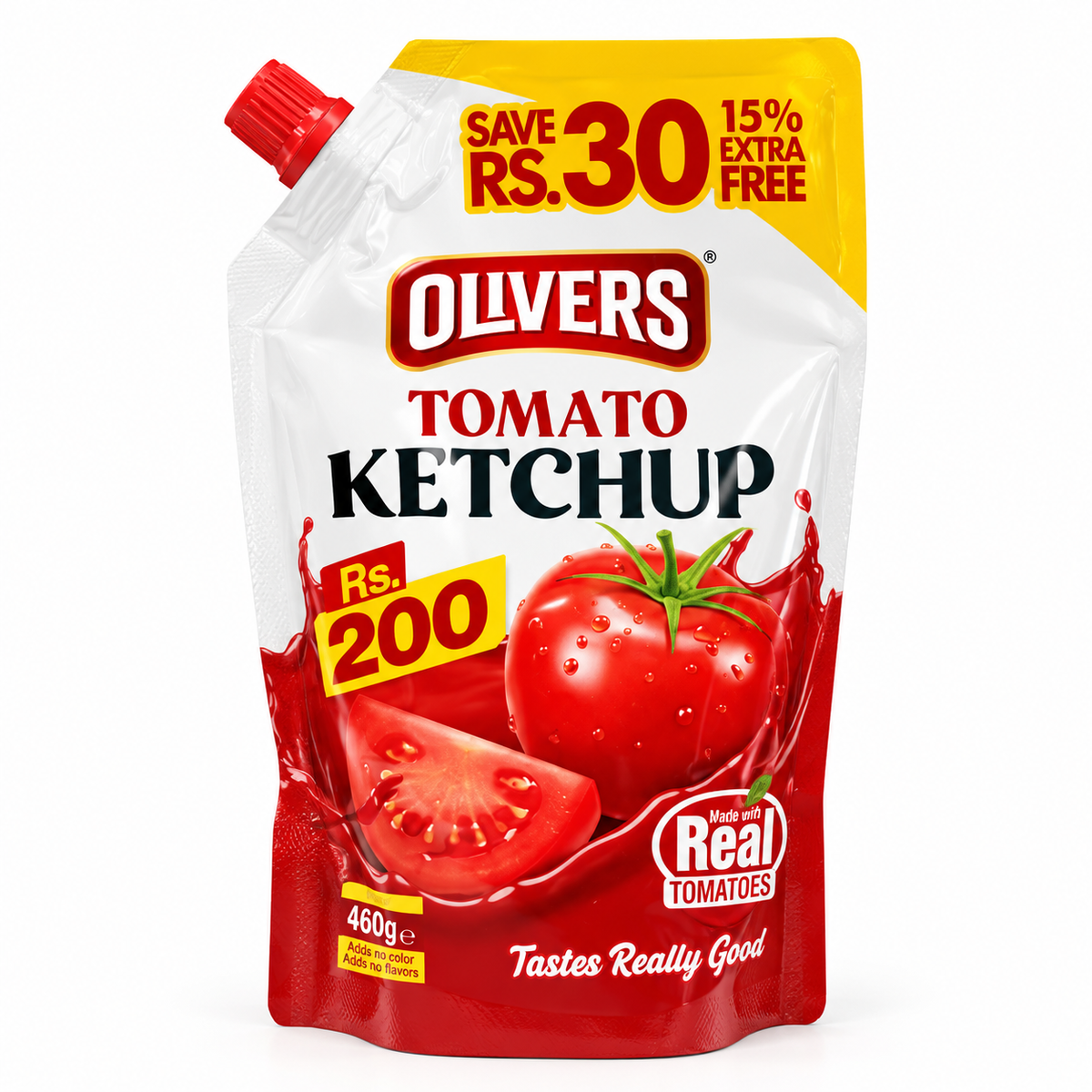 Olivers Tomato Ketchup 460Gm · Default Title