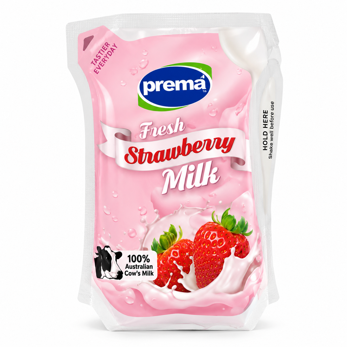 Prema Fresh Strawberry Milk - 180ml · Default Title