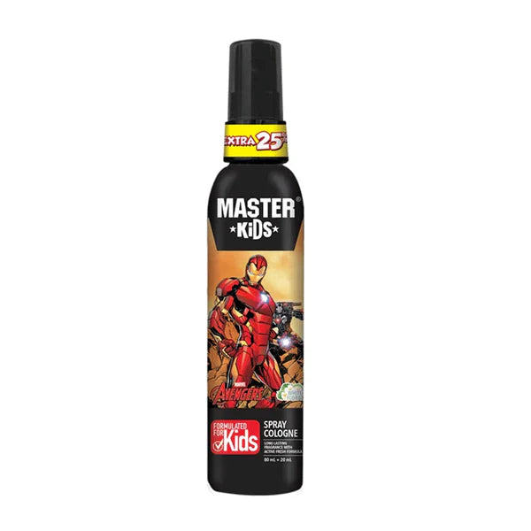 Master Kids Spray Cologne Iron Man White Floral -125ml-