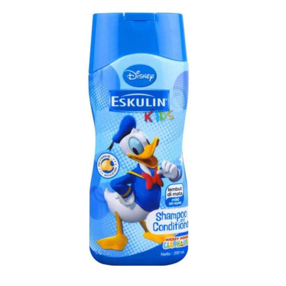 Eskulin Kids Shampoo & Conditioner Donald Duck -200ml-