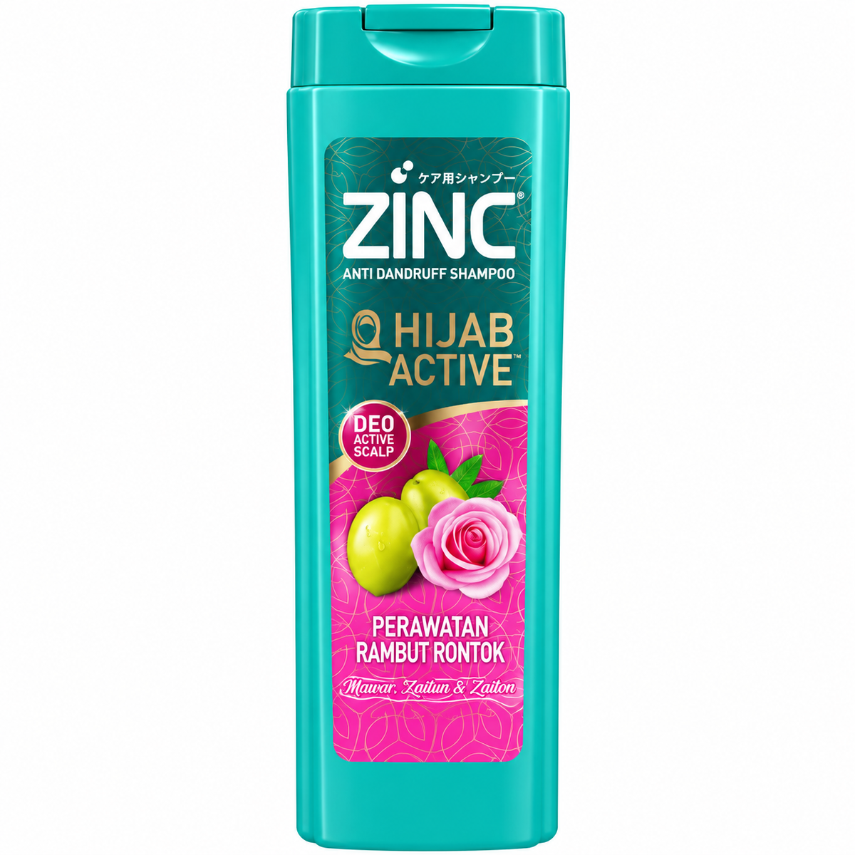 Zinc Shampoo Hijab Active -340ml- · Default Title