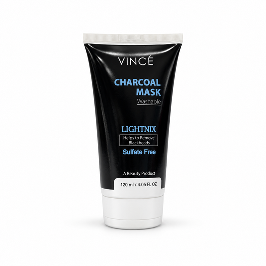 Vince Charcoal Mask Washable - 120ml · Default Title