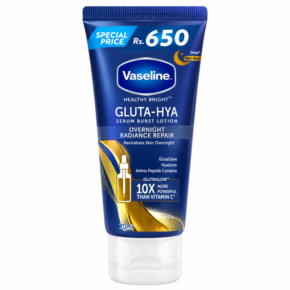 Vaseline Gluta-Hya Lotion Night -70ml · Default Title