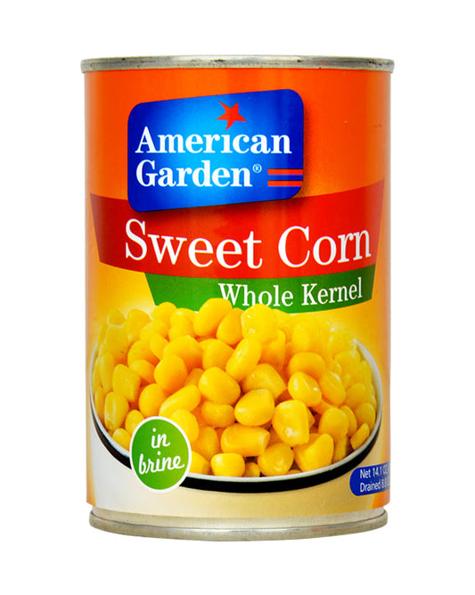 American Garden Sweet Corn Whole Kernel 400Gm