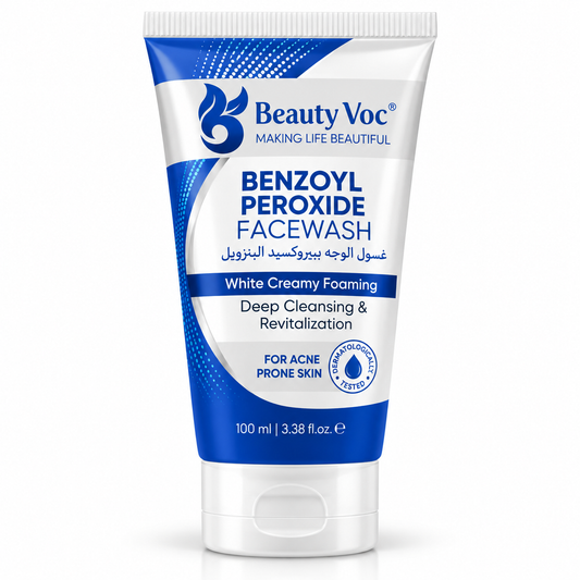 Beauty Voc Benzoyl Peroxide Face Wash 100ml