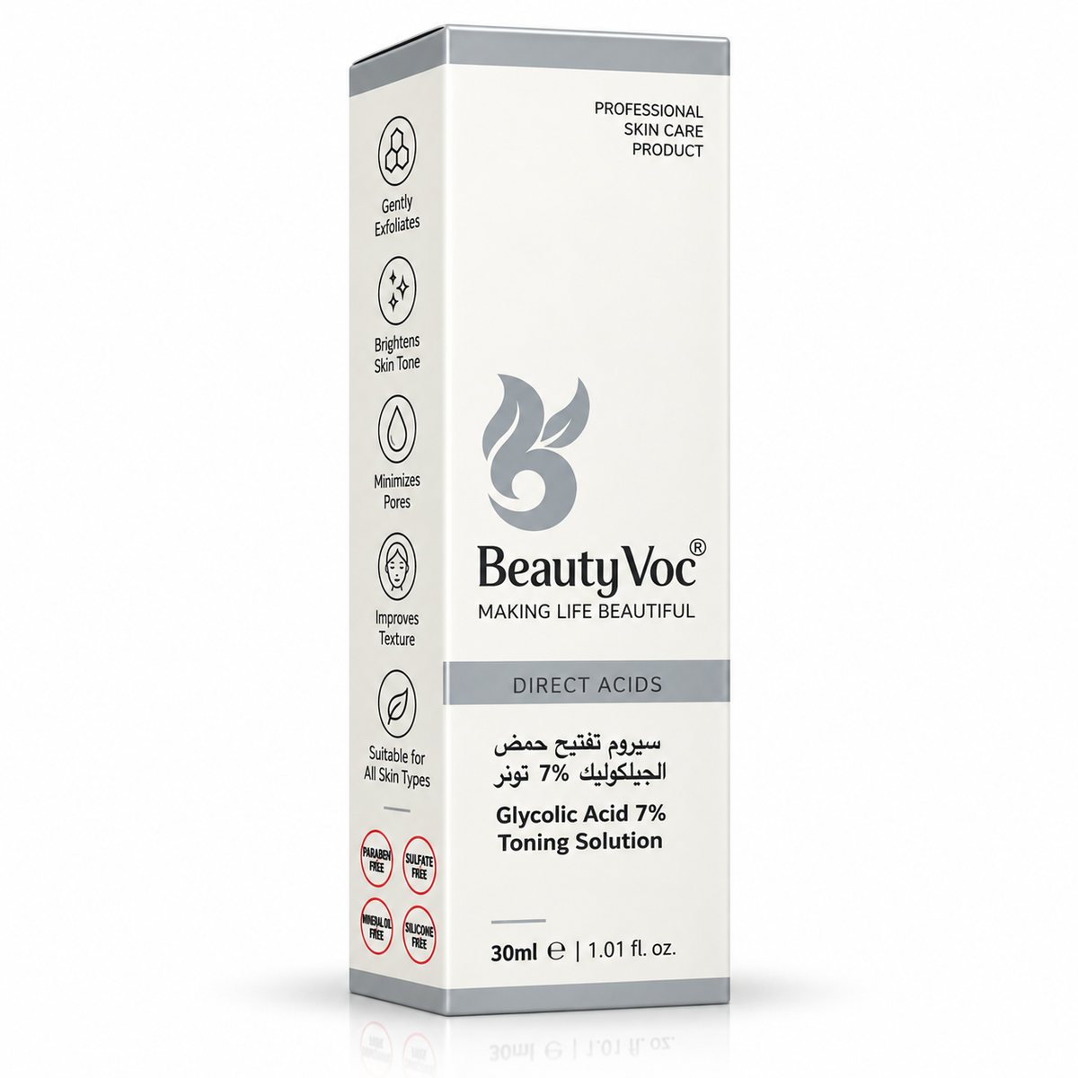 Beauty Voc Glycolic Acid 7% Toning Solution 30ml