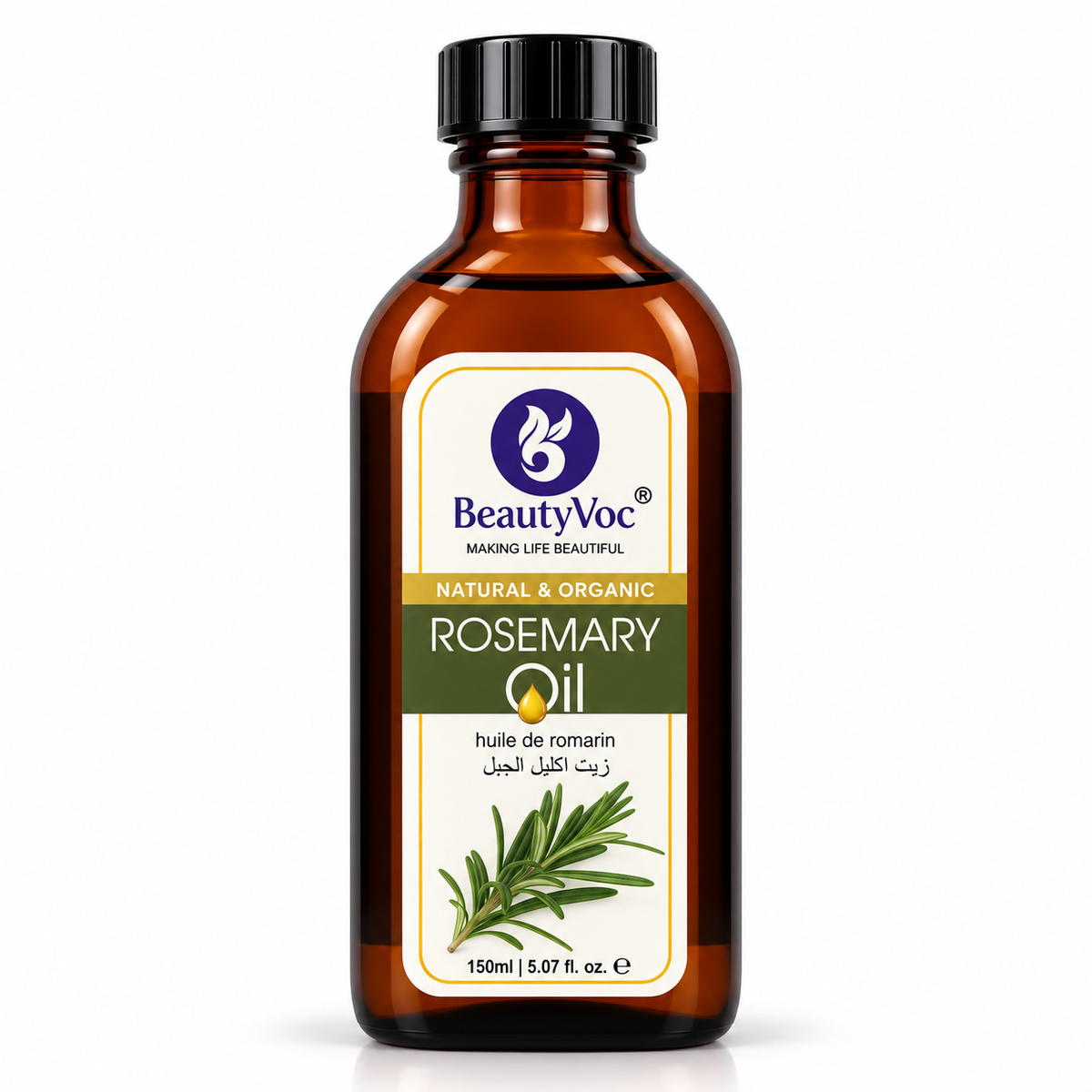 Beauty Voc Rosemary Natural Oil 150ml