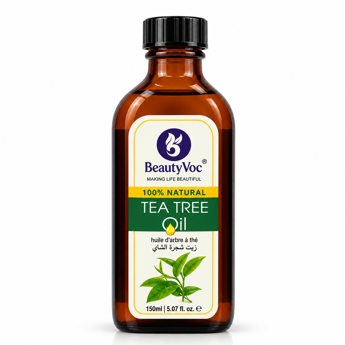 Beauty Voc Tea Tree Natural Oil 150ml