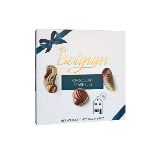 The Belgian Dark Chocolate Seashells 195gm