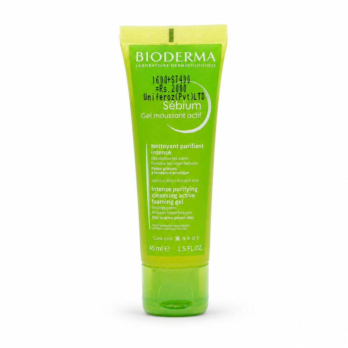 Bioderma Sebium Intense Gel Moussant -45ml-
