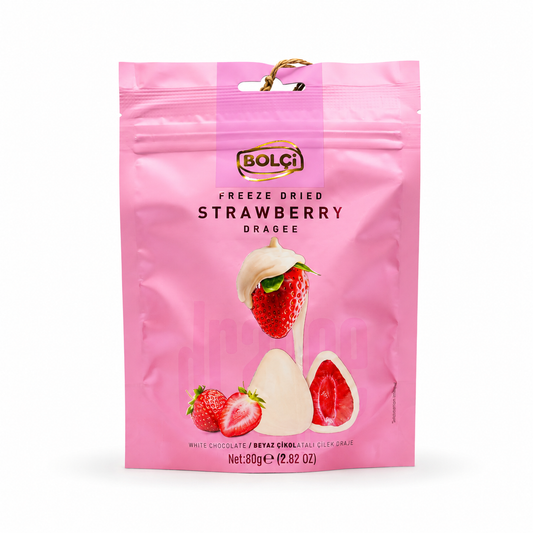 Bolci Strawberry Dragee 80g