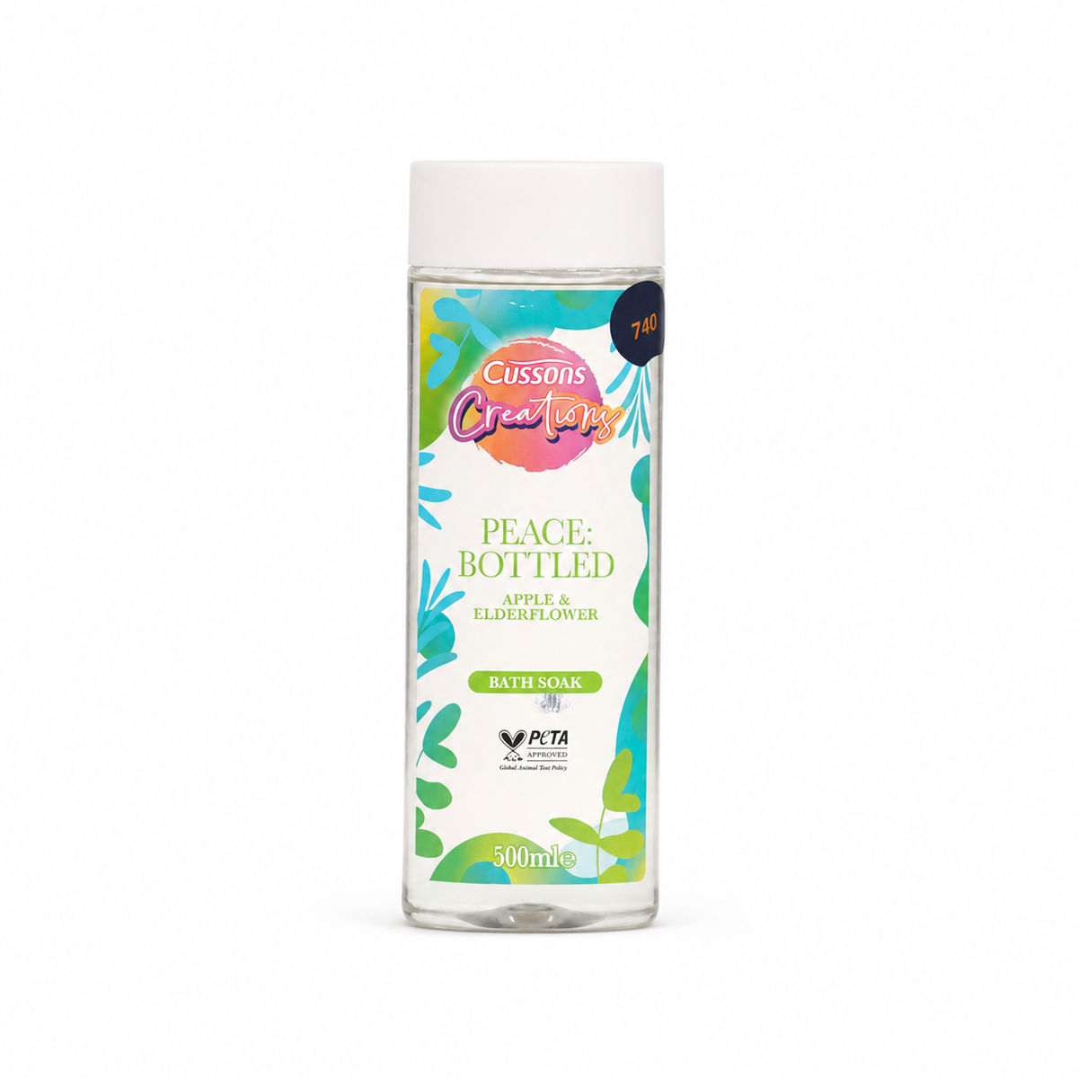 Cussons Creations Peace Bottled Apple&Elder Flower - 500ml