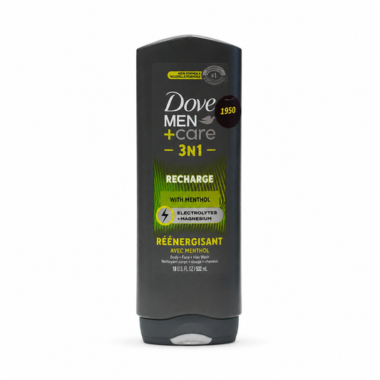 Dove Men 3 in1 Wash Recharge -532ml