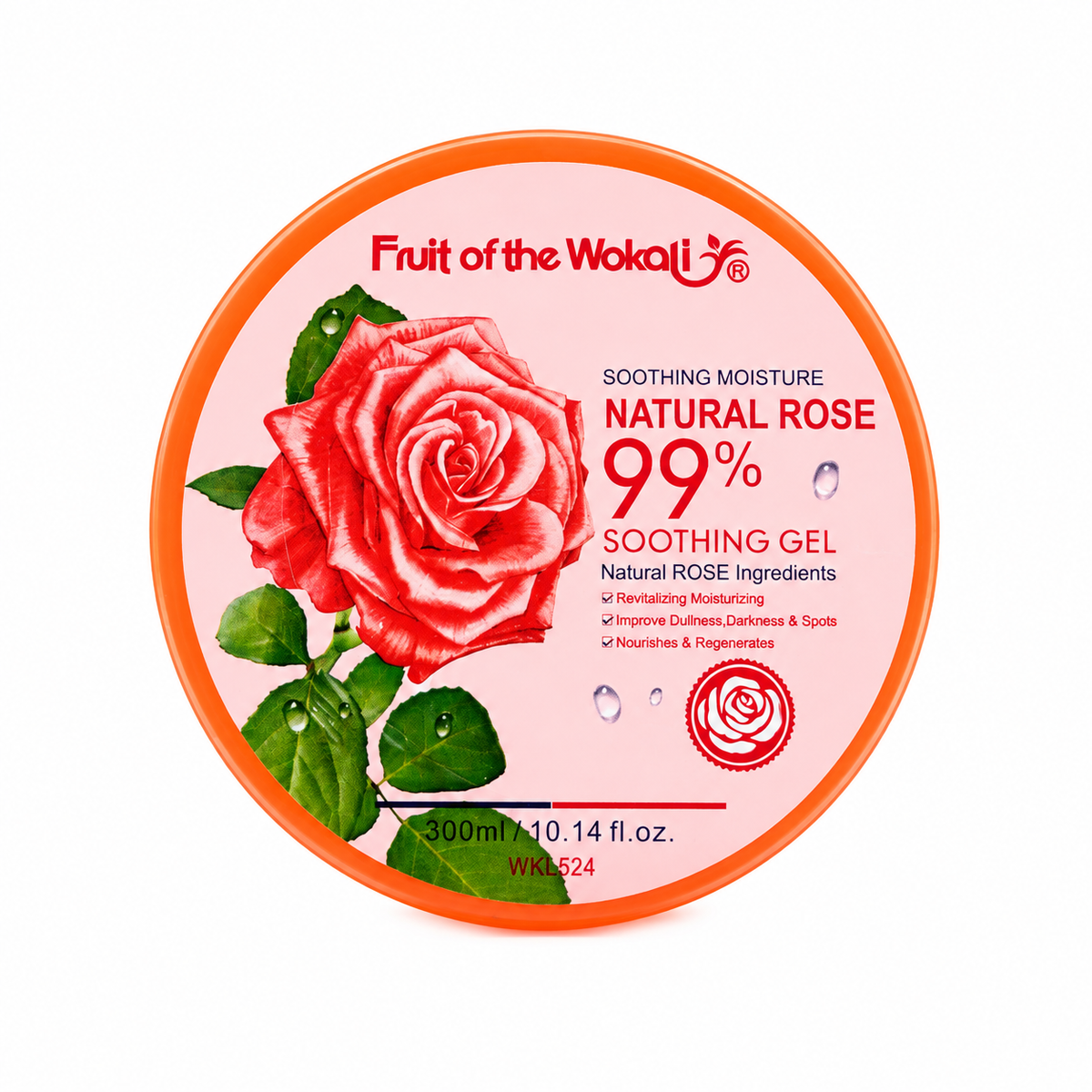 Fruit of the Wokali Natural Rose - 300ml