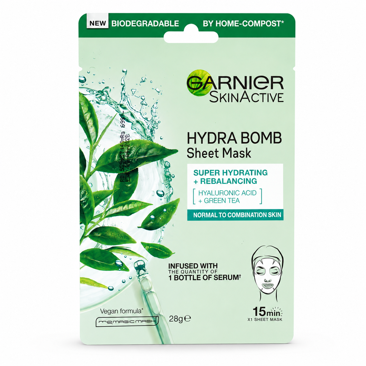 GARNIER SKIN ACTIVE HYDRA BOMB SHEET MASK