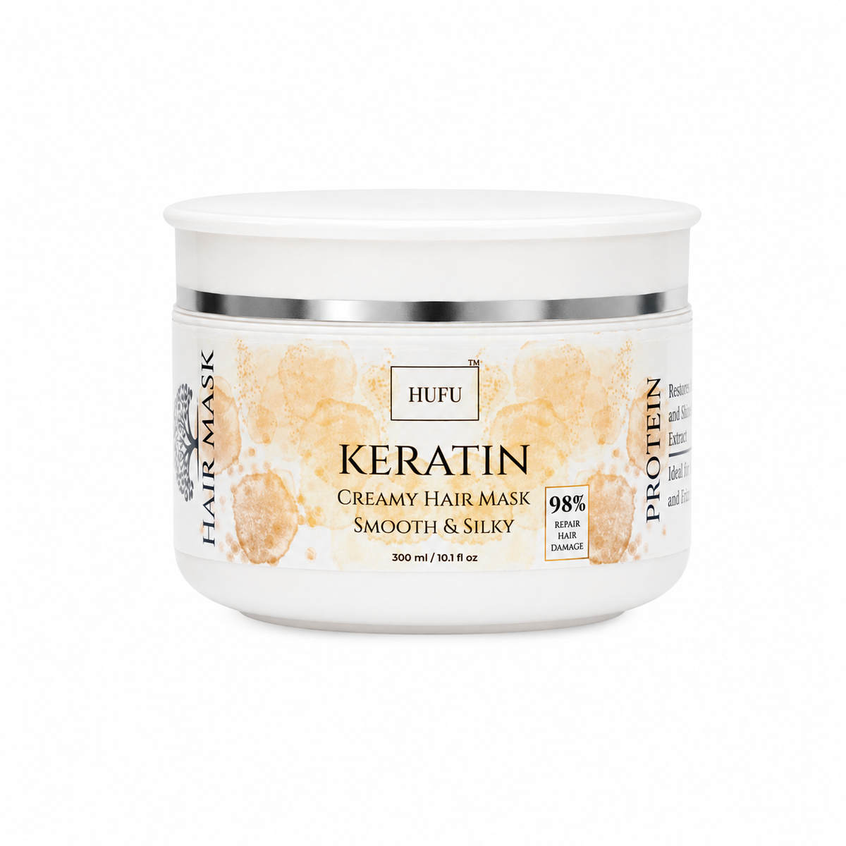 Hufu Keratin Smooth & Silky Hair Mask -300ml