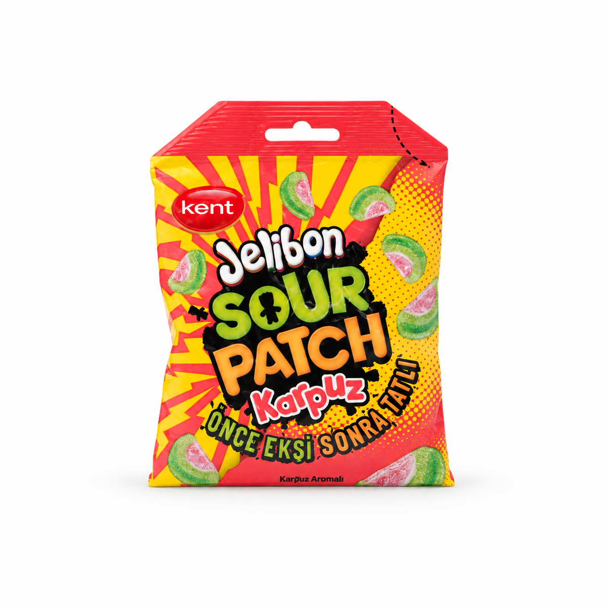 Kent Jelibon Sour Patch Karpuz 160Gm