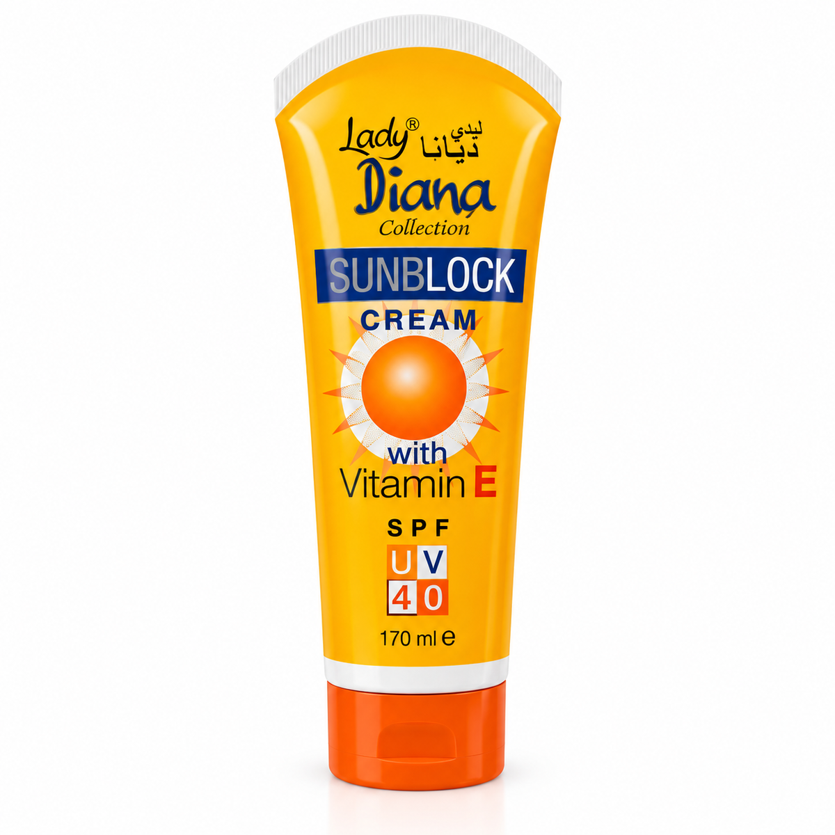 Lady Diana Sunblock Cream With Vitamin E Spf 40..170ml