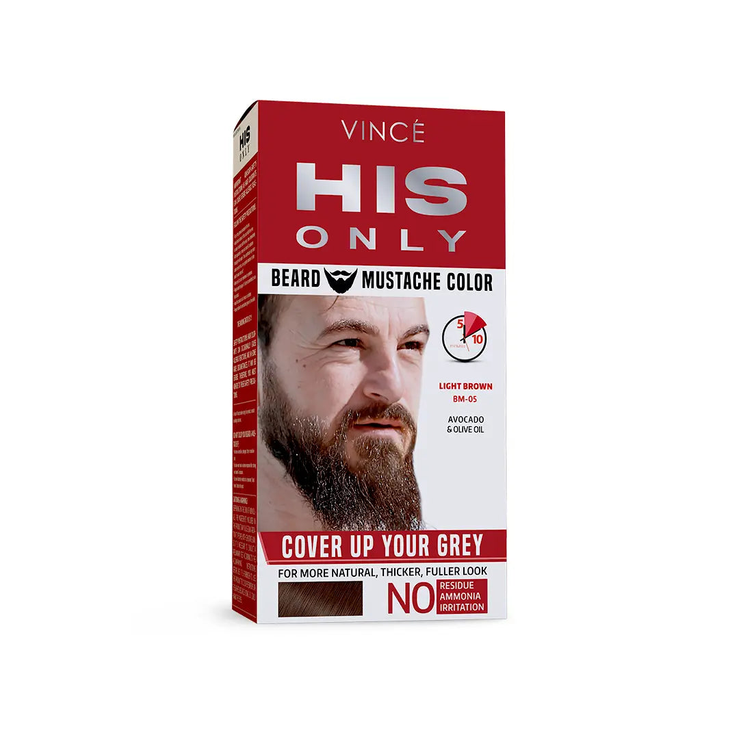 Vince Men Beard Color 05 L/Brown