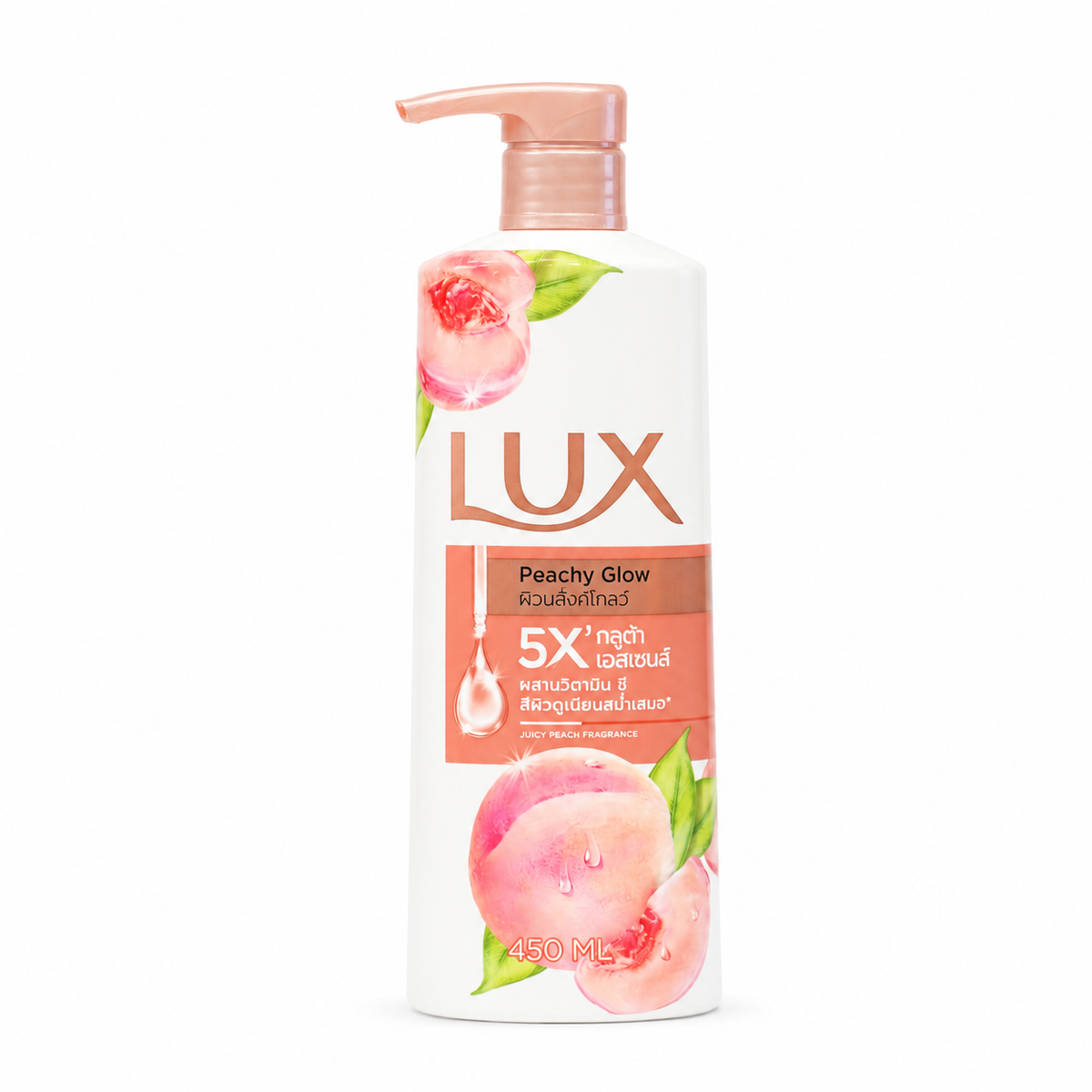 Lux Shower Gel Peachy Glow 450Ml