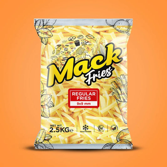 Mack Regular Fries 2.5Kg