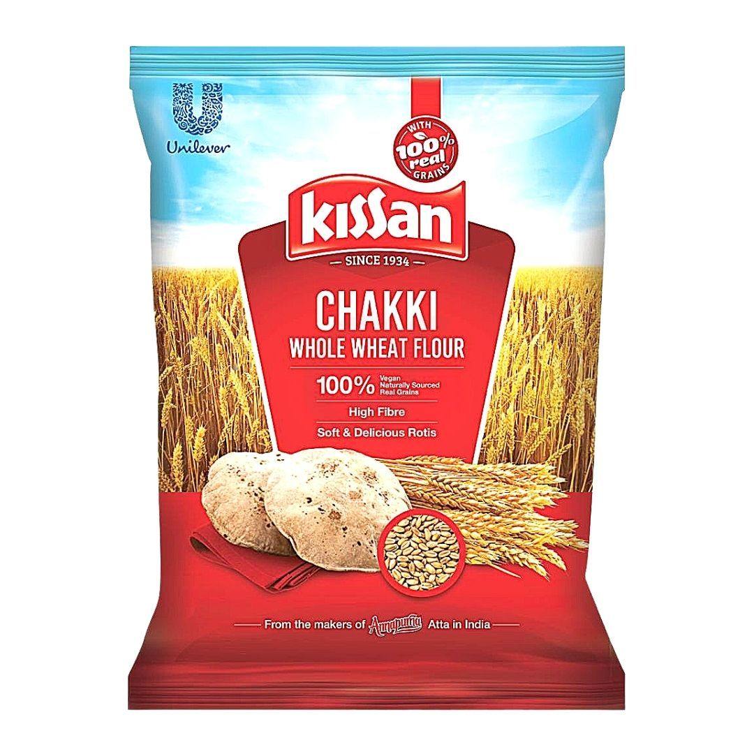 Kisan Wheat Chakki Atta -4.5kg