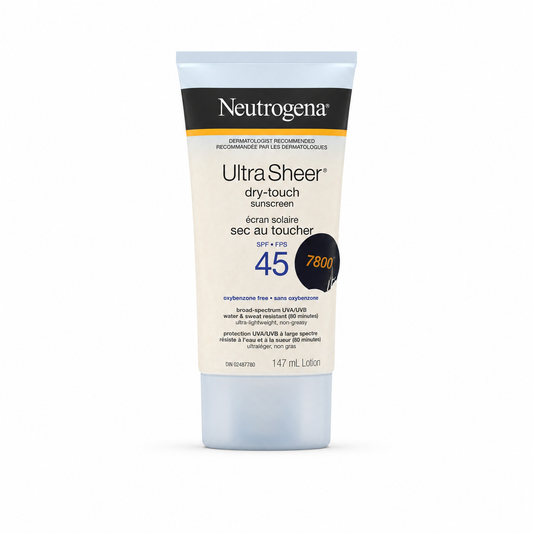 Neutrogena Ultra Sheer Sunscreen Ultra Touch SPF45..147ml