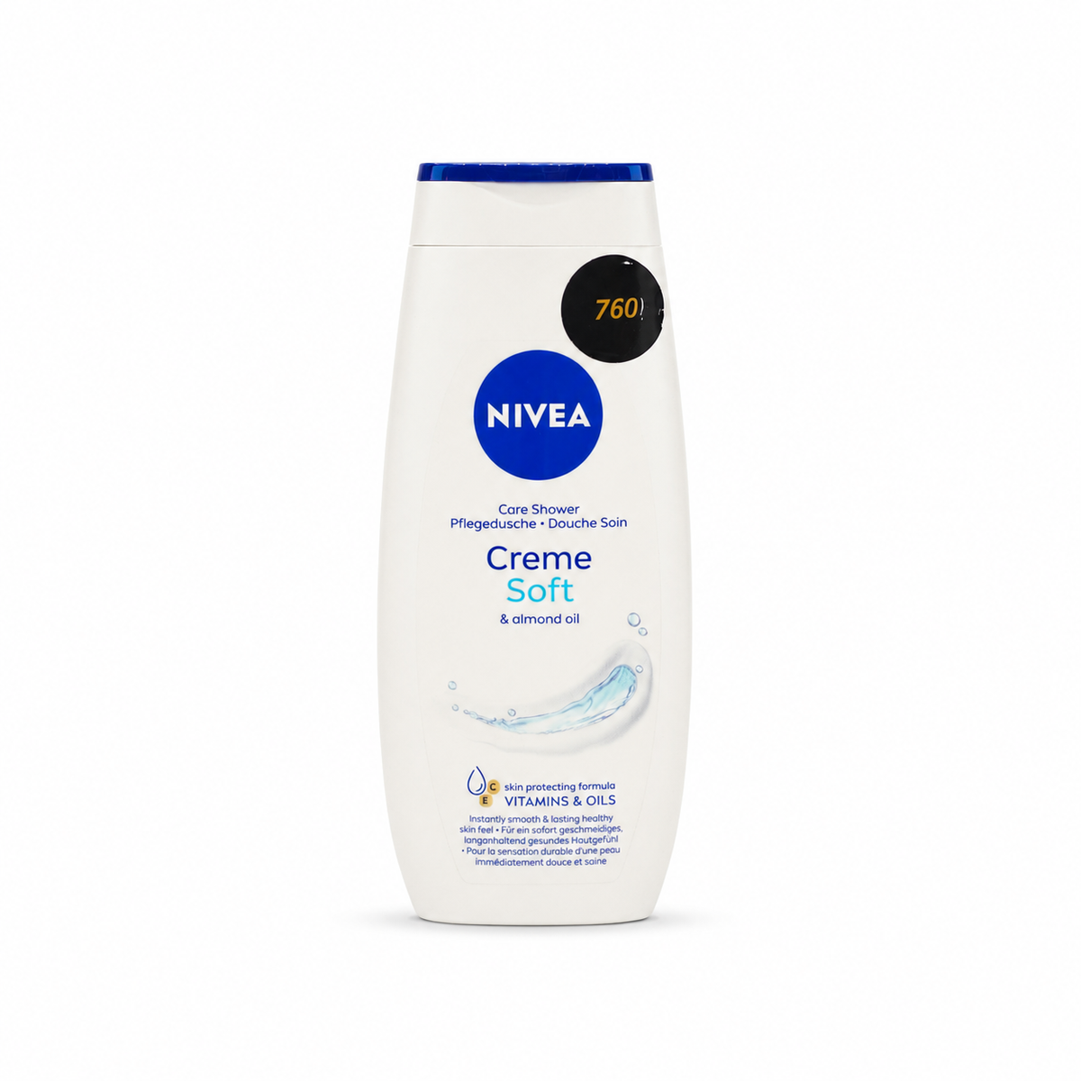 Nivea Creme Soft&Almond Oil Shower Gel - 250ml