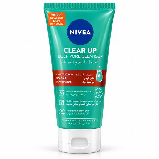 Nivea Clear Up Deep Pore Cleanser 150ml