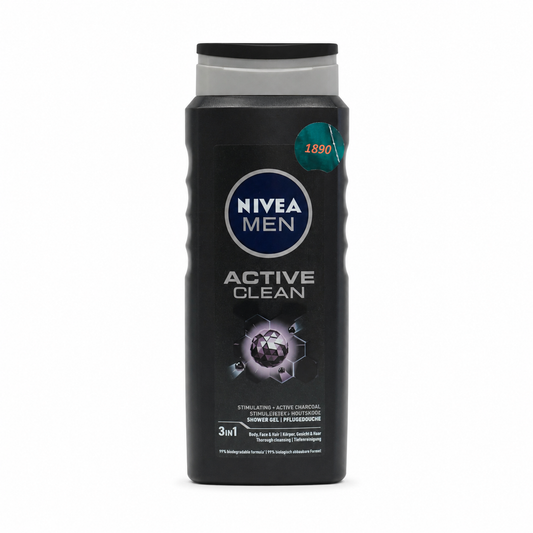 Nivea Men Shower Gel Active Clean 500ml