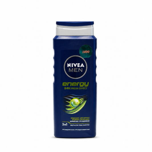 Nivea Men Shower Gel Energy Fresh 500ml