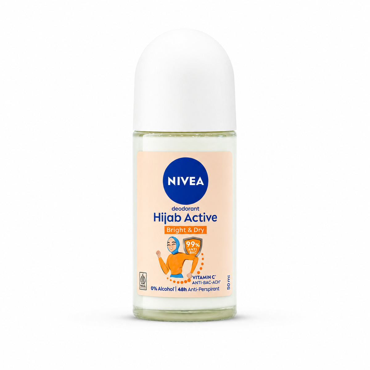Nivea Roll On Hijab Active -50ml-