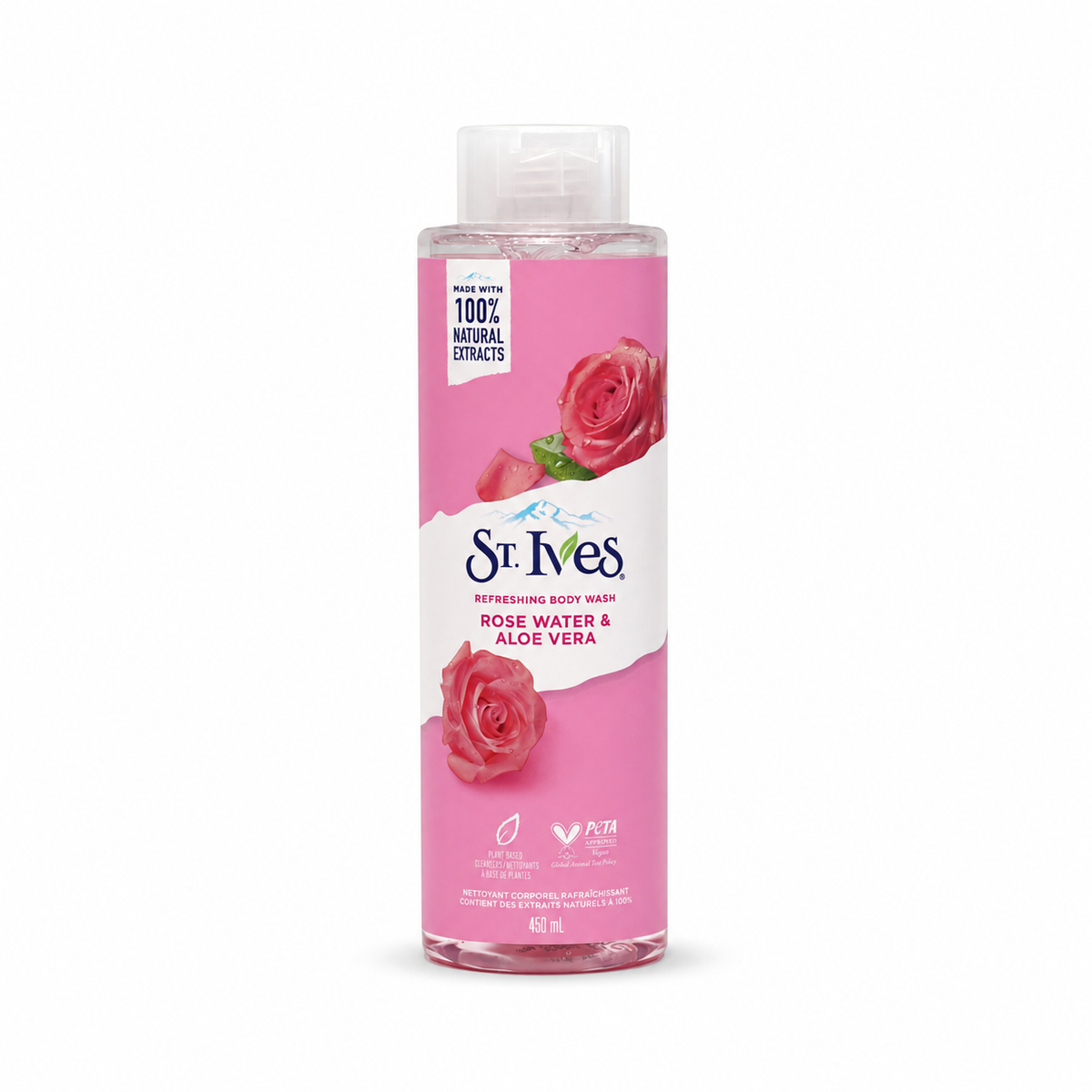 ST.Ives Body Wash RoseWater & Aloe -473ml-