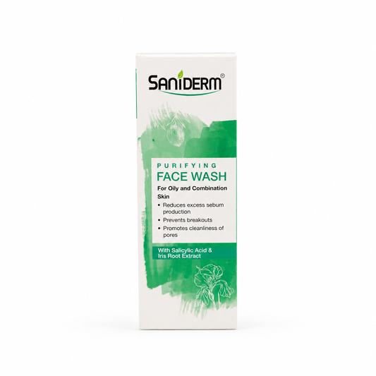 SaniDerm Purifying Face Wash -90g-
