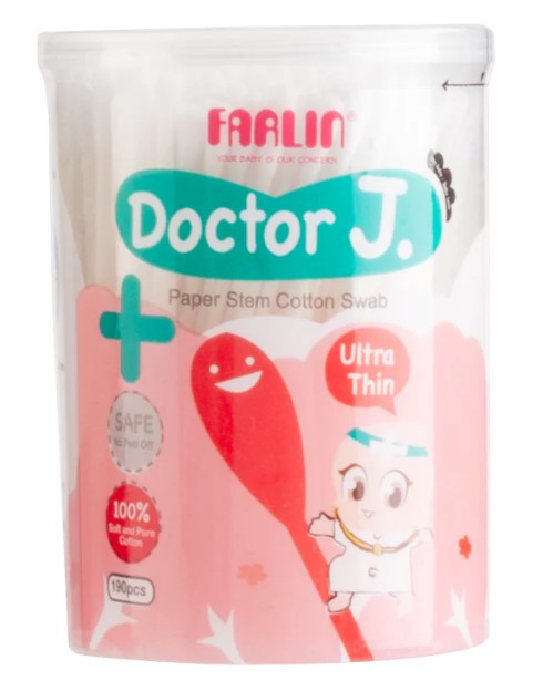 Farlin Cotton Bud Paper Steam -190pcs-