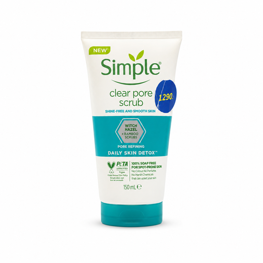 Simple Clear Pore Scrub 150ml