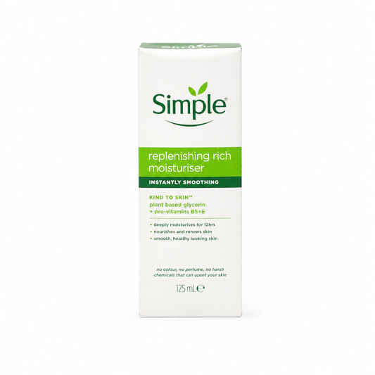 Simple Replenishing Rich Moisturiser Viit B5+E -125ml-