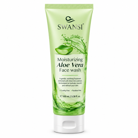 Swansi Face Wash Moisturizing Aloe Vera 100ml