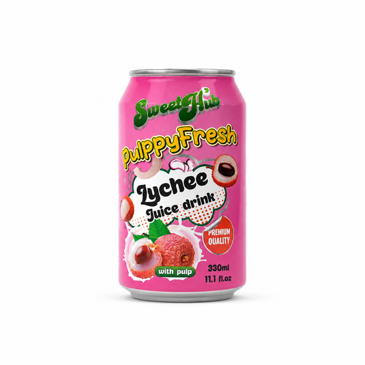 Sweet Hub Pulpy Fresh Lychee 330Ml